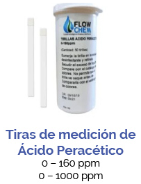 Tiras de Ácido Peracético